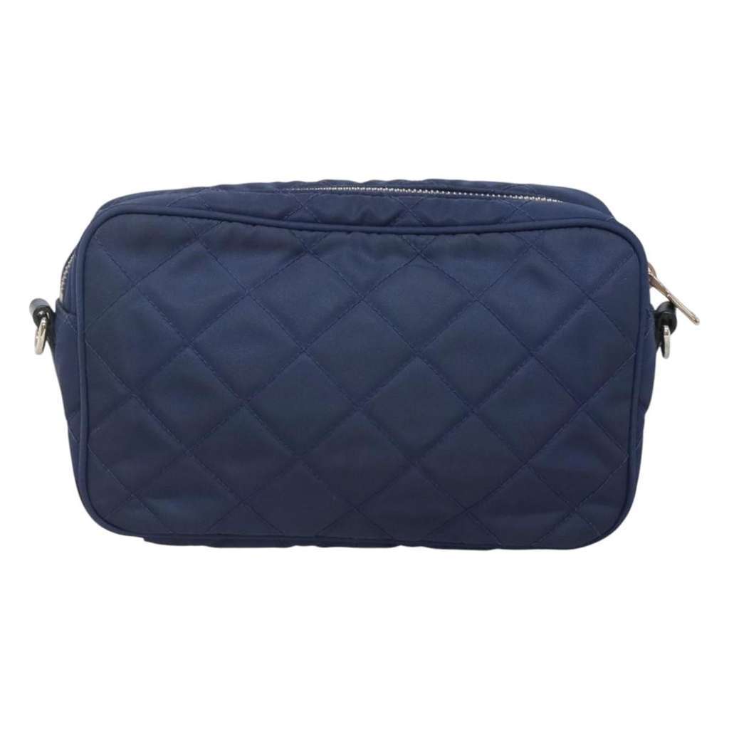 Prada Front Pocket Camera Bag Blue Good condition - Back View