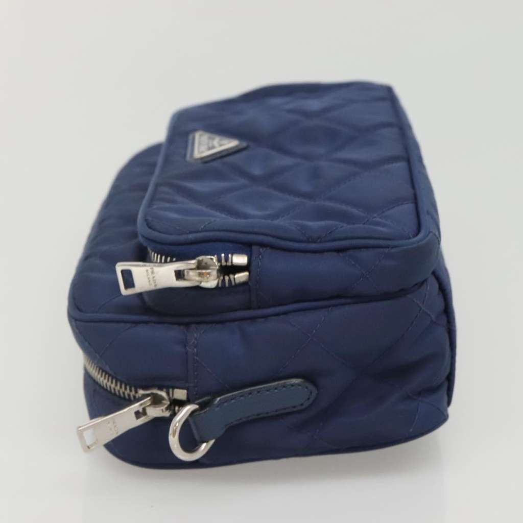 Prada Front Pocket Camera Bag Blue Good condition - Model View