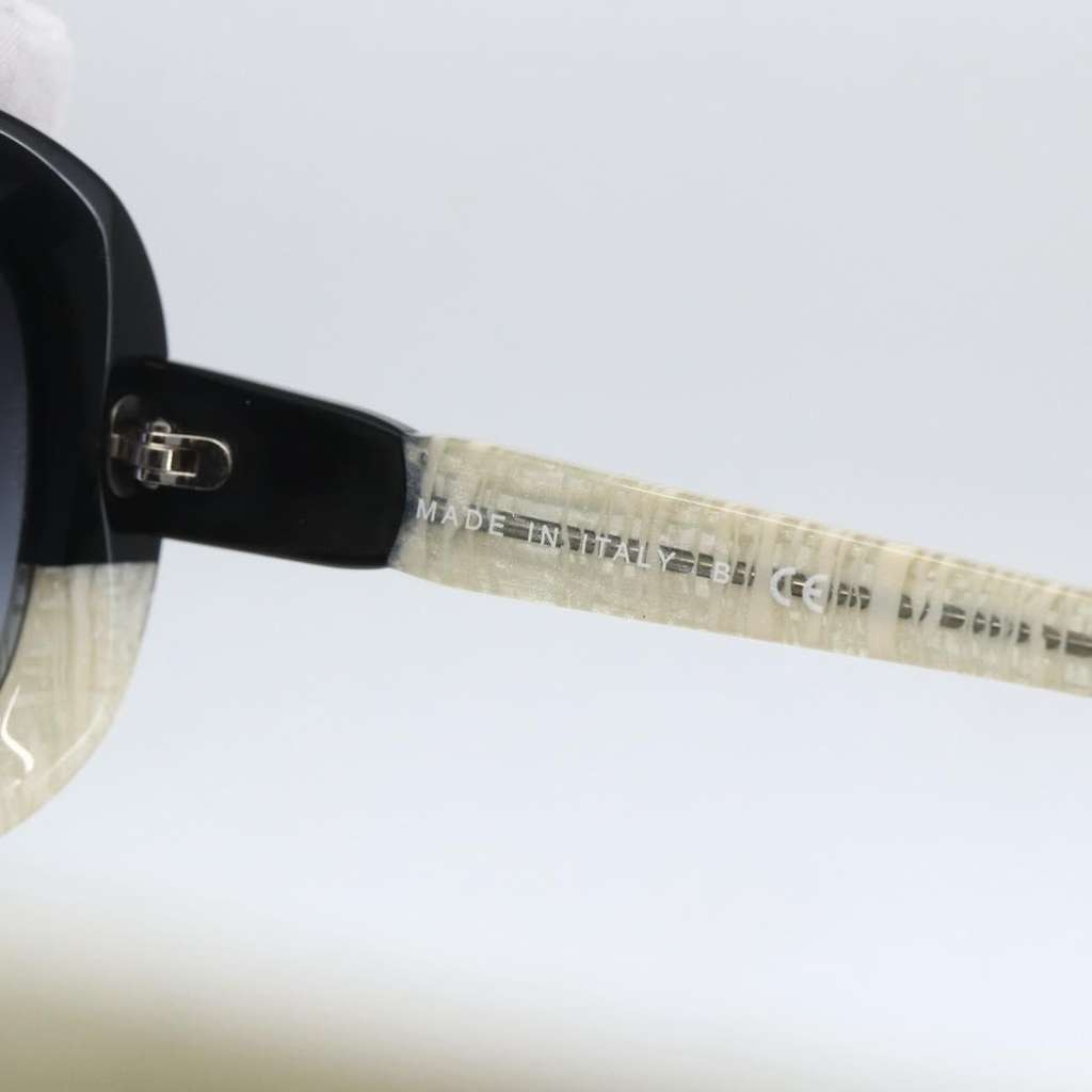 Chanel CHANEL Logo Sunglasses Eye Wear Black Plastic Good condition - Box View