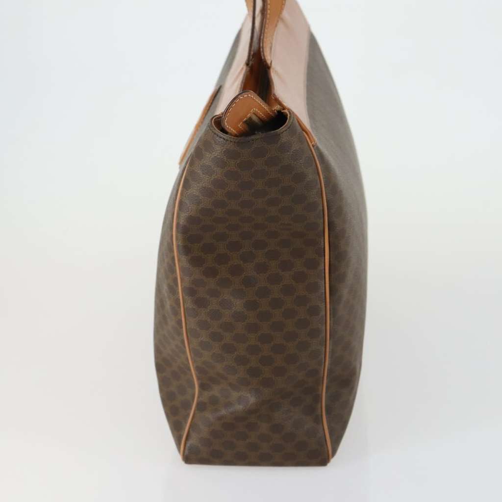 Celine Vintage Macadam Handbag Brown Canvas Good condition - Inside View