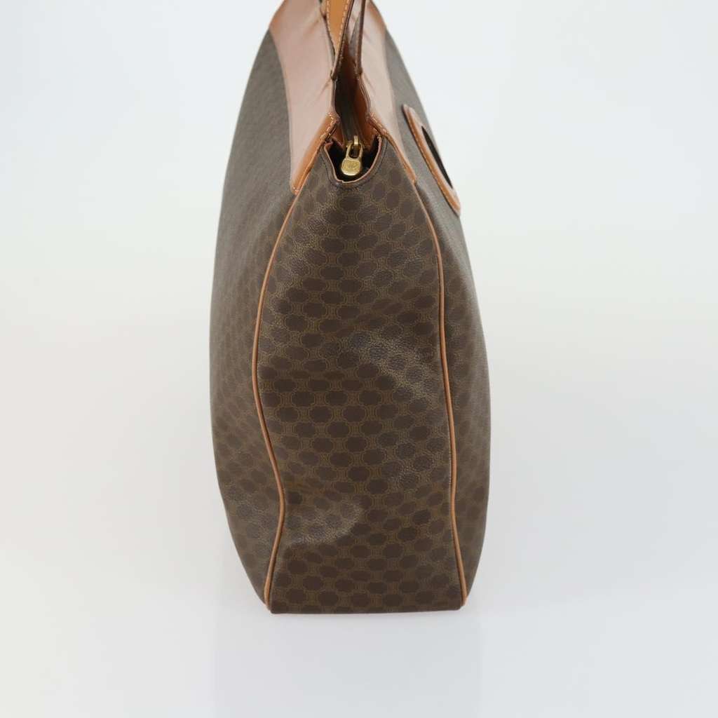 Celine Vintage Macadam Handbag Brown Canvas Good condition - Model View