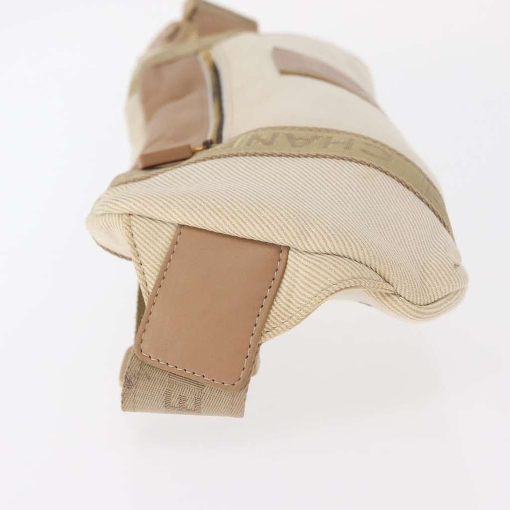 Chanel sports shoulder bag Beige Canvas Good condition - Model View