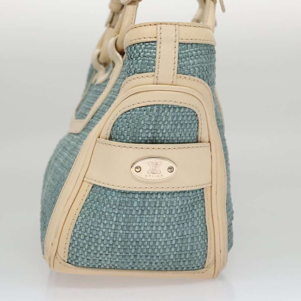 Celine Boogie Satchel Blue Leather Good condition - Model View