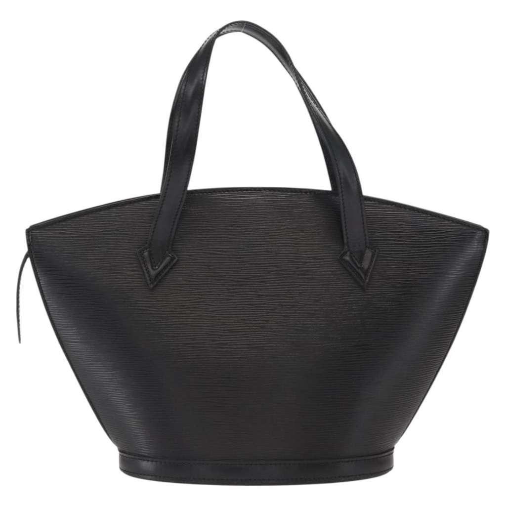 Louis Vuitton Saint Jacques Handbag Black Leather Good condition - Back View