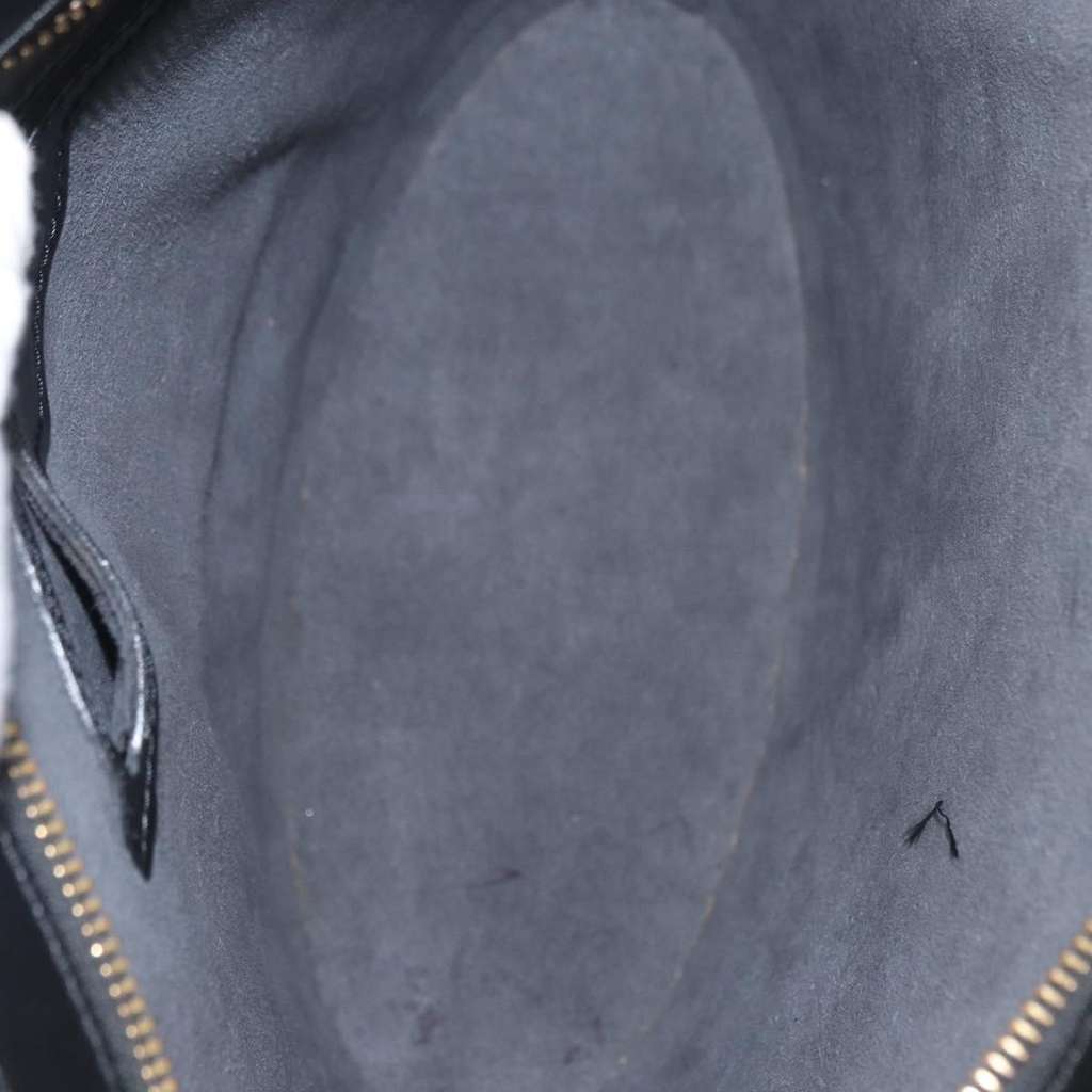 Louis Vuitton Saint Jacques Handbag Black Leather Good condition - Box View