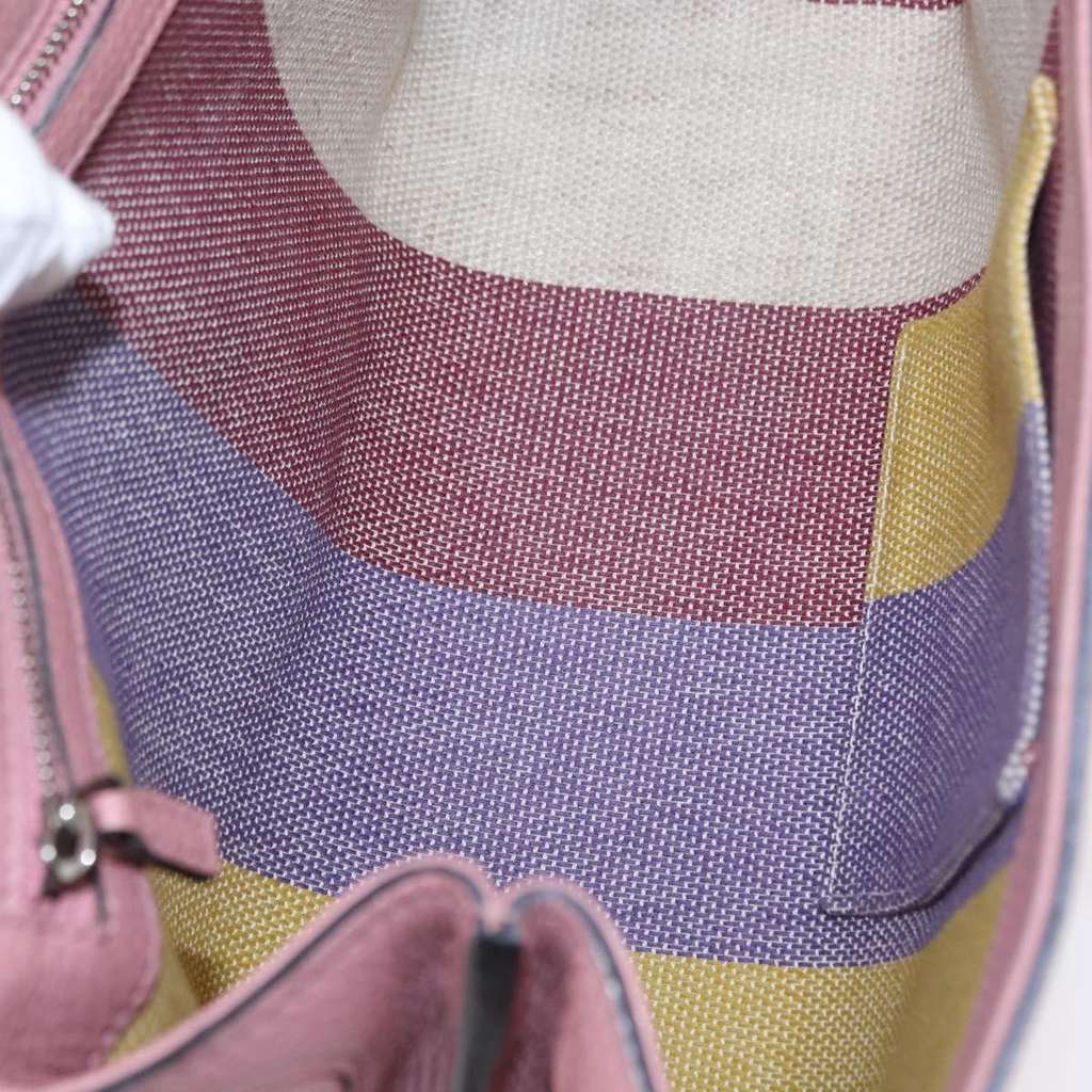 Gucci Bamboo Daily Top Handle Bag Pink Leather Good condition - Box View