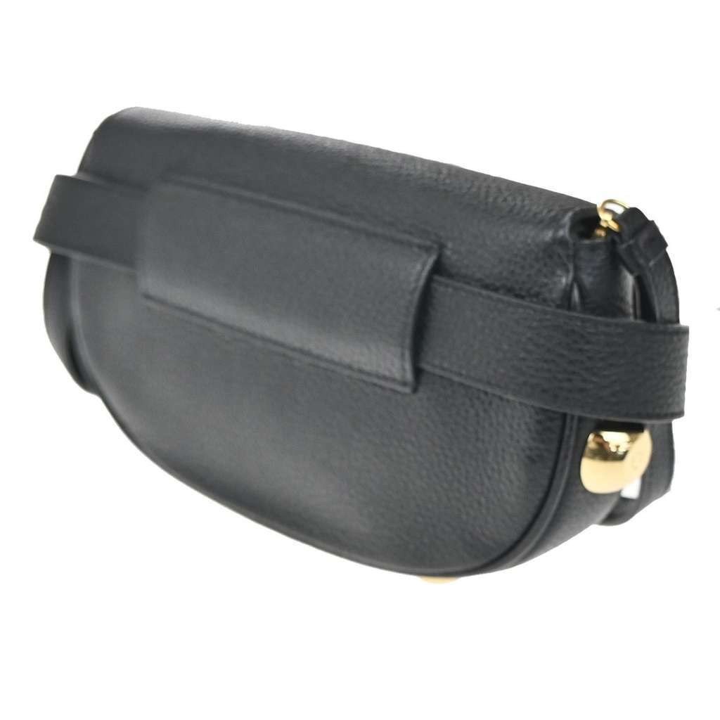 Salvatore Ferragamo Vintage Shoulder Bag Black Leather Good condition - Model View