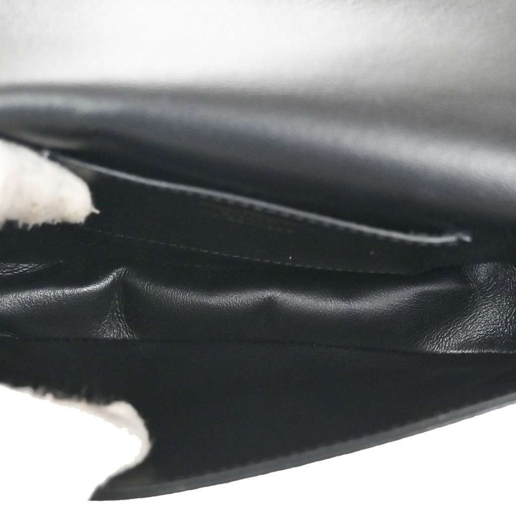 Salvatore Ferragamo Vintage Shoulder Bag Black Leather Good condition - Box View