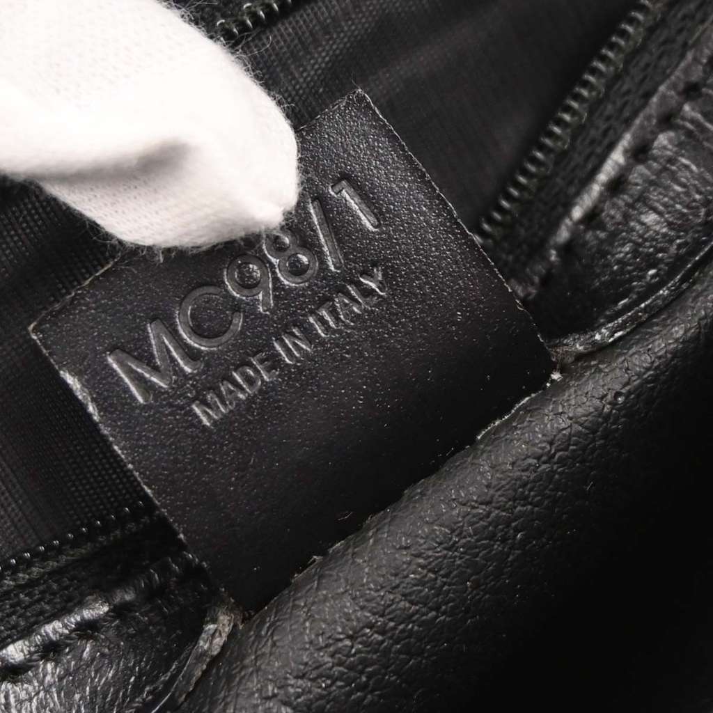 Celine Vintage Macadam Handbag Black Canvas Good condition - Box View