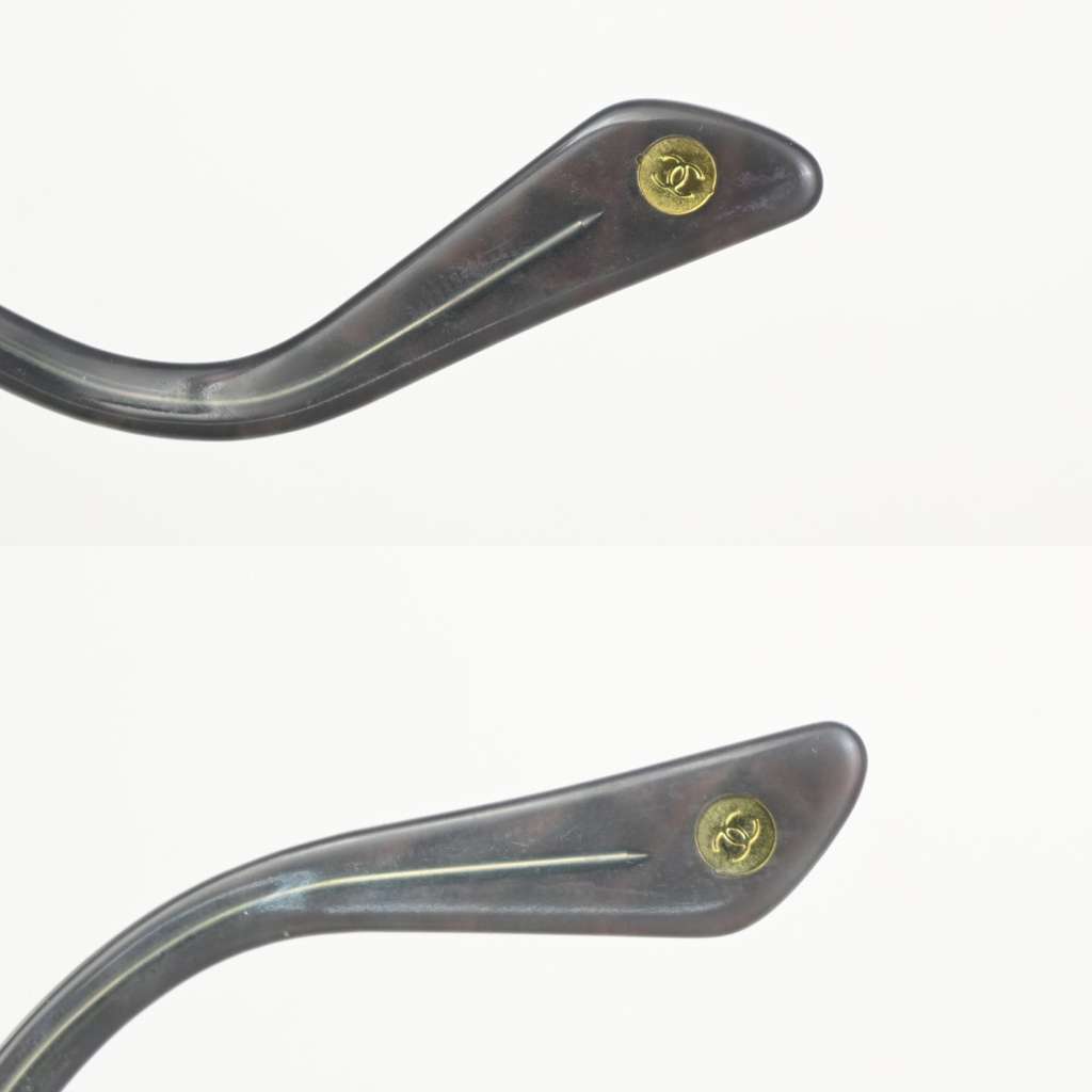 Chanel CHANEL Logo Sunglasses Eye Wear Pink Plastic Good condition - Box View