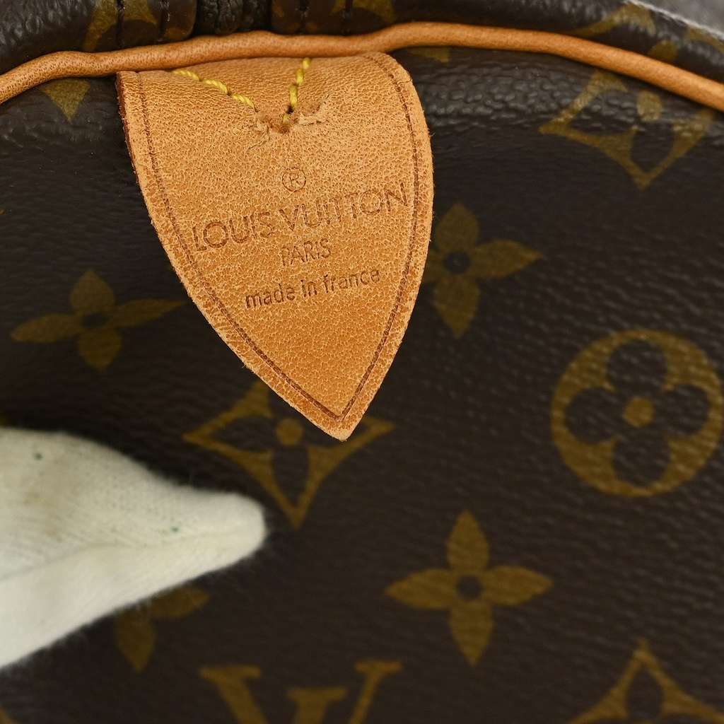 Louis Vuitton Keepall Bag Brown Fair condition - Model View
