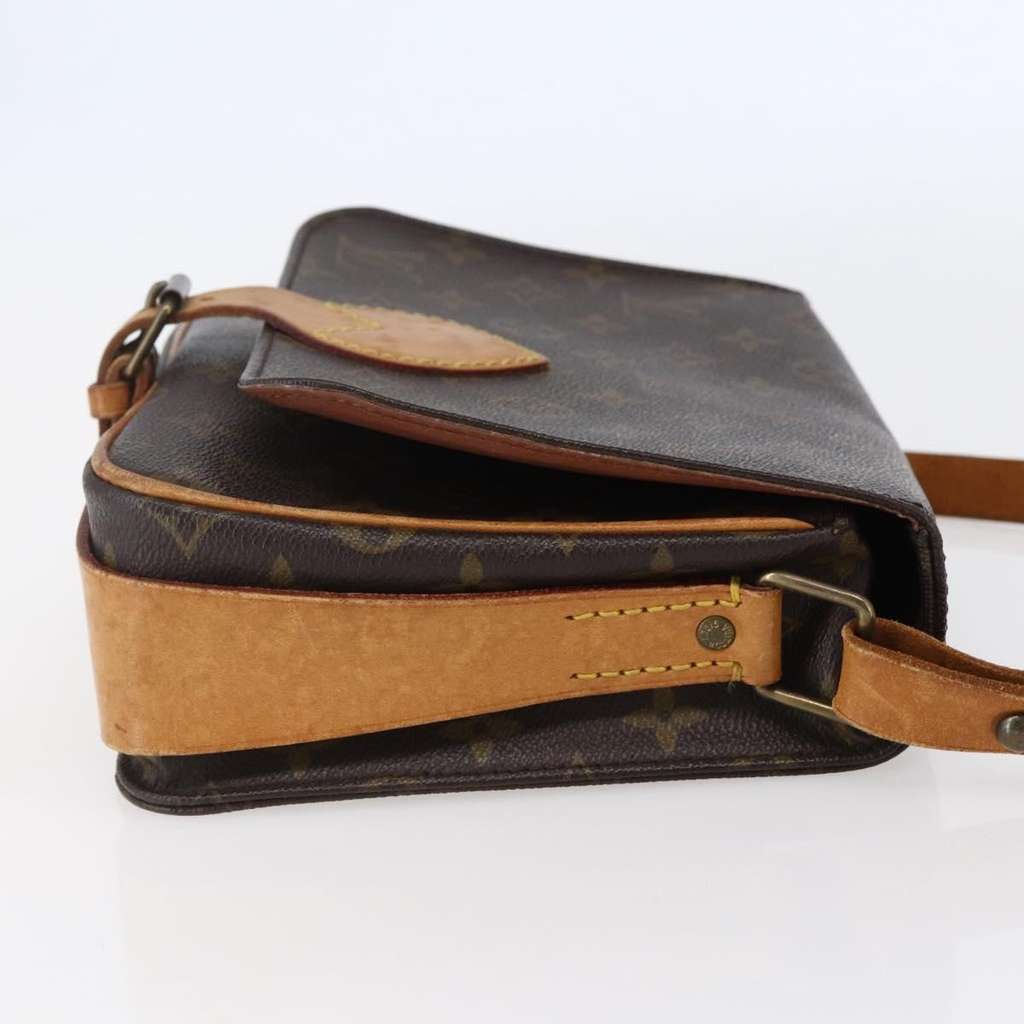 Louis Vuitton Cartouchiere Handbag Brown Canvas Good condition - Model View