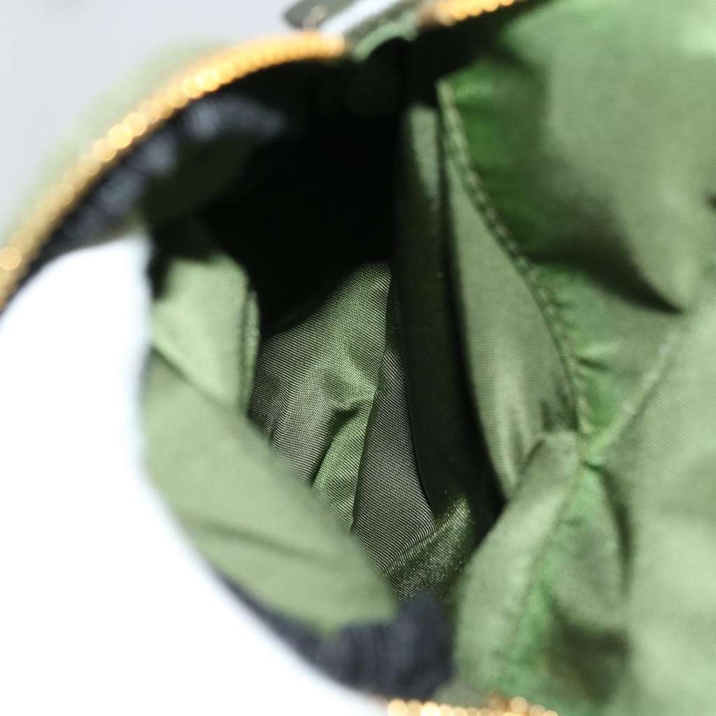 Prada Double Front Pocket Backpack Khaki Good condition - Box View