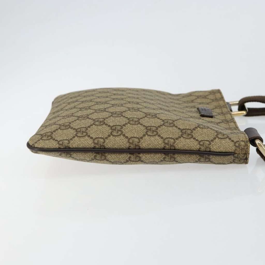 Gucci Flat Messenger Bag Beige Canvas Good condition - Inside View