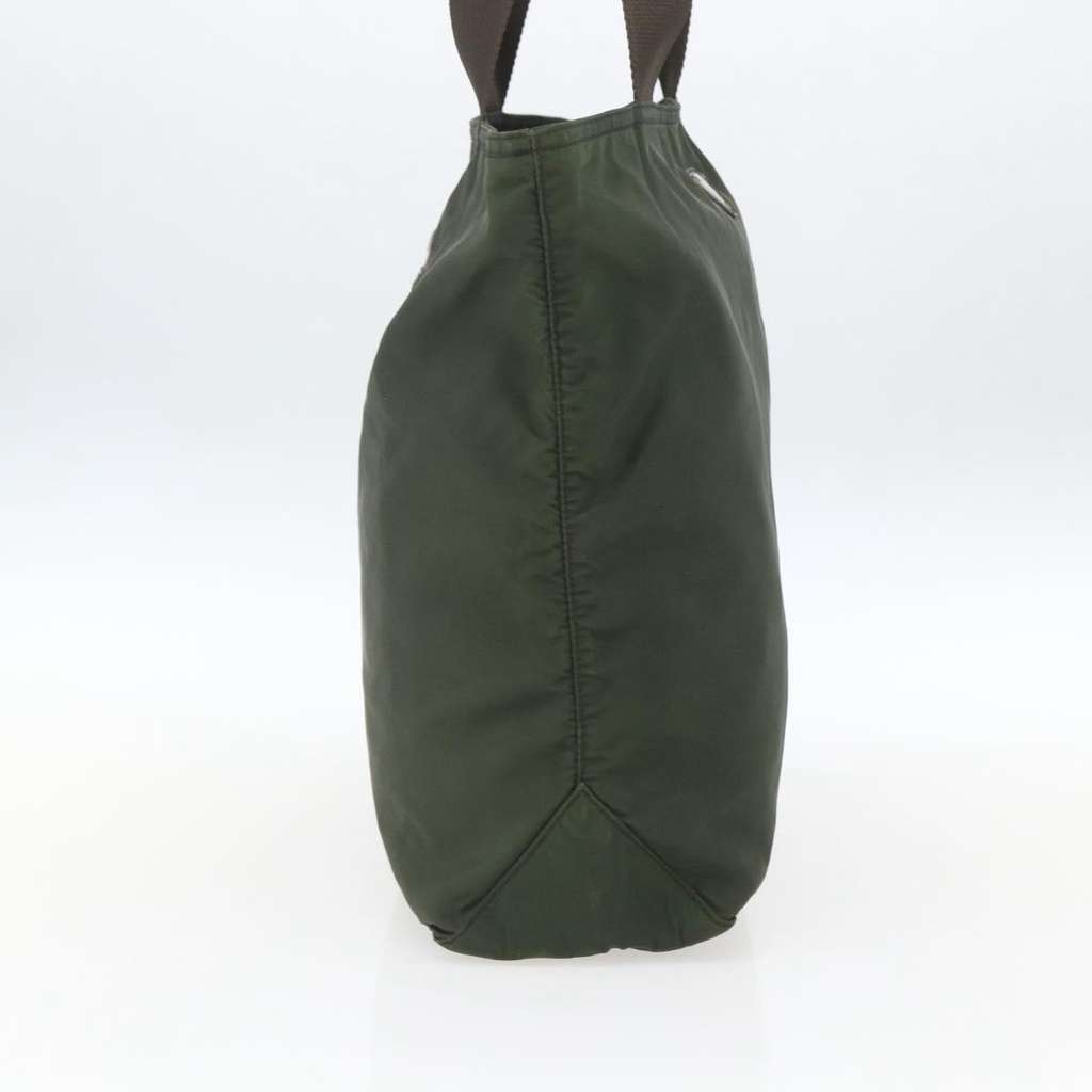 Prada Vintage Zip Tote Khaki Fair condition - Inside View