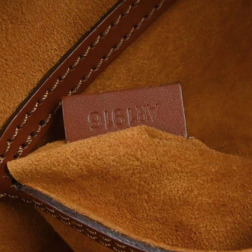 Louis Vuitton Alma Handbag Brown Leather Good condition - Box View