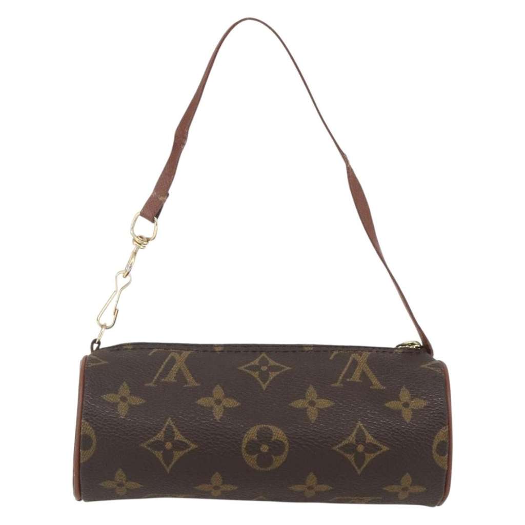 Louis Vuitton Papillon Pochette Brown Canvas Good condition - Back View