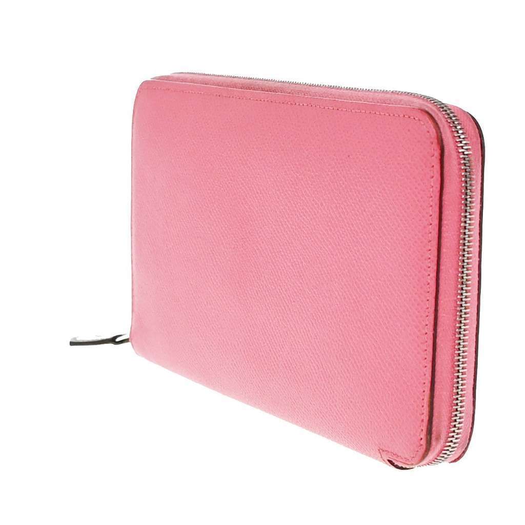 Hermès Azap Zip Around Wallet Pink Good condition - Model View
