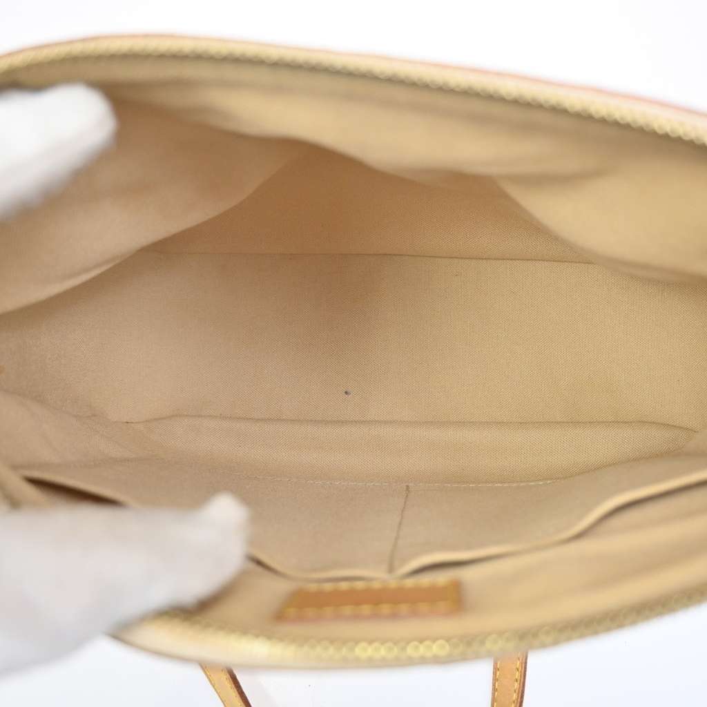 Louis Vuitton Siracusa Handbag White Canvas Good condition - Box View