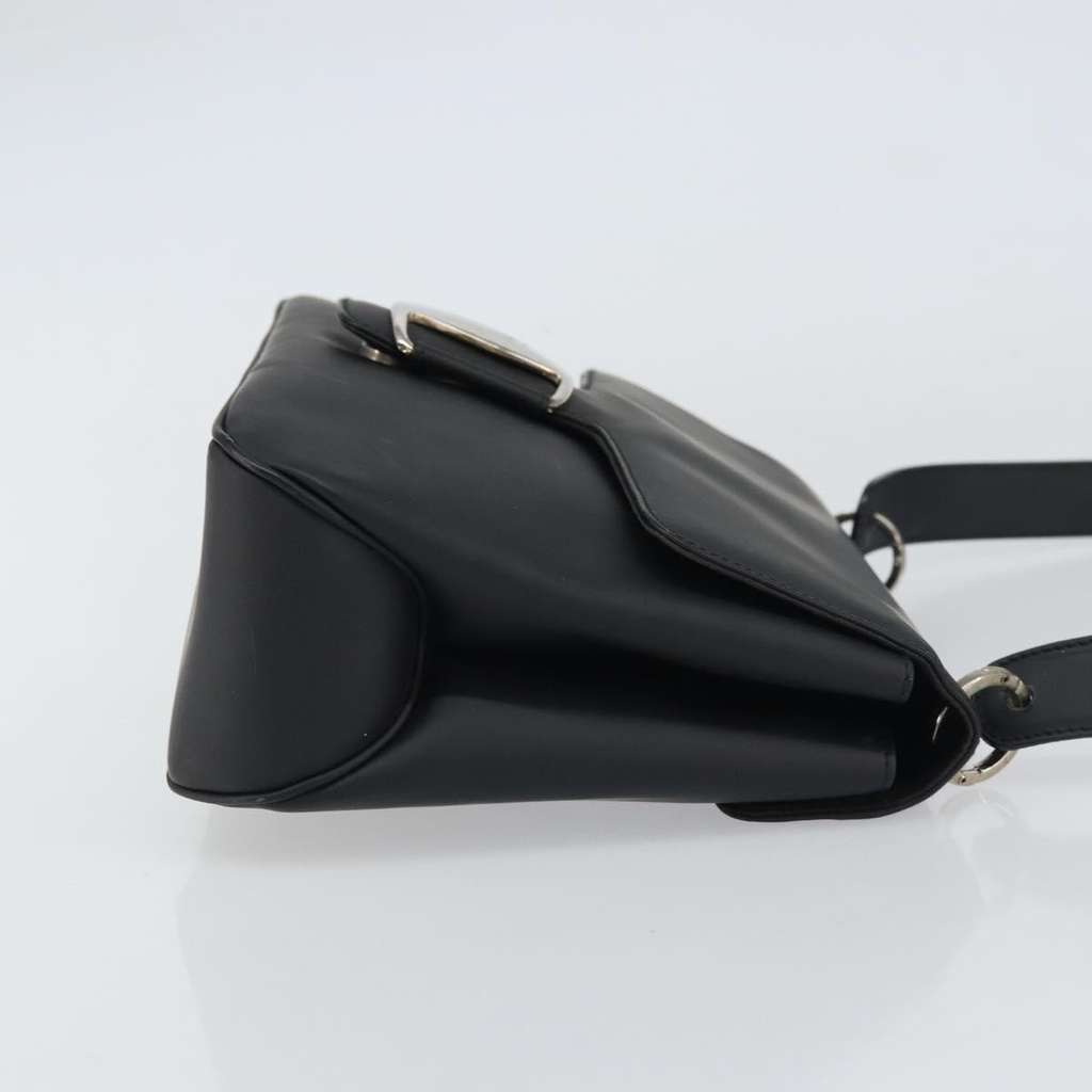 Salvatore Ferragamo Vala Shoulder Bag Black Good condition - Inside View