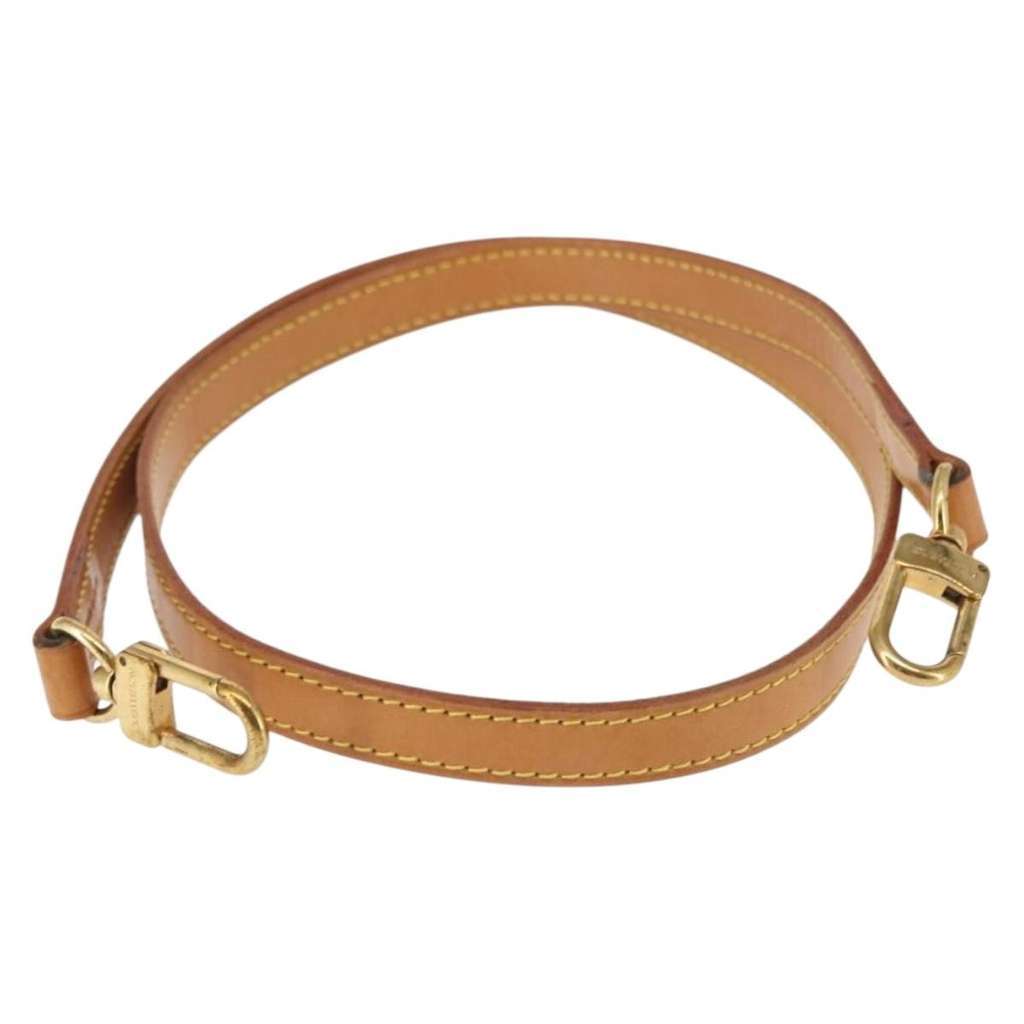 Louis Vuitton Bandouliere Beige Leather Good condition - Back View