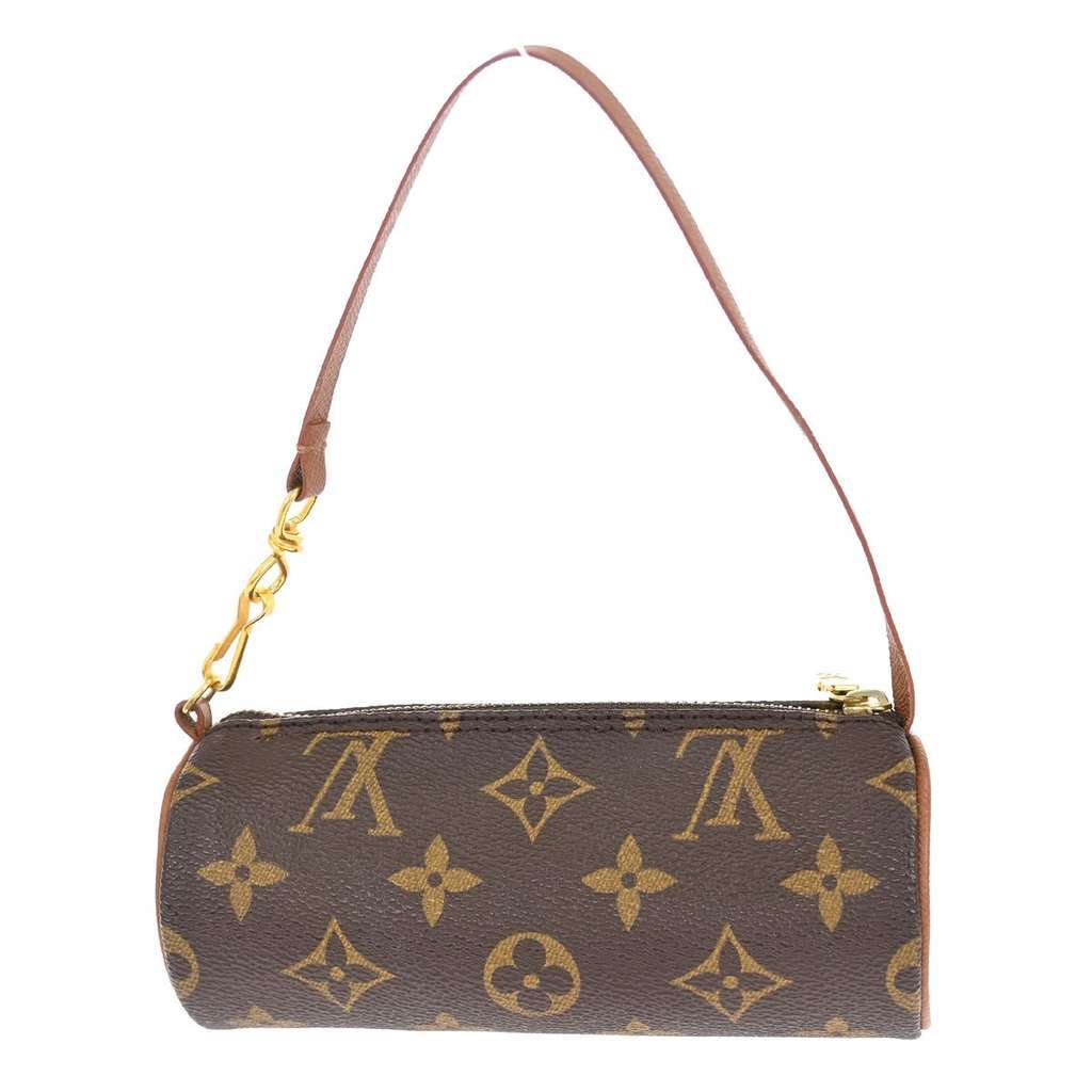 Louis Vuitton Papillon Pochette Brown Canvas Good condition - Back View