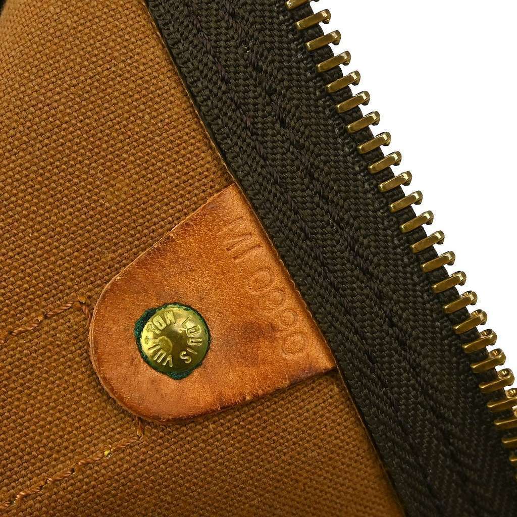 Louis Vuitton Keepall Bag Brown Canvas Fair condition - Model View