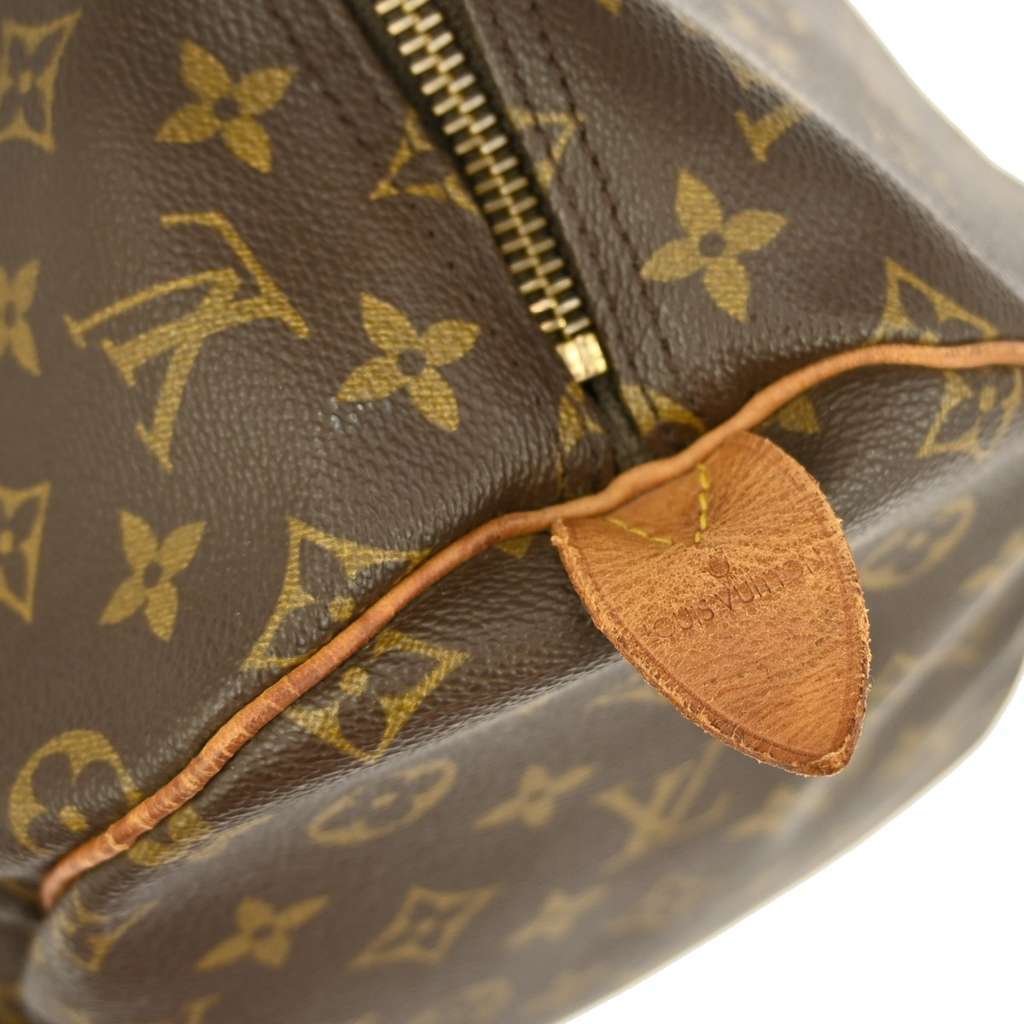 Louis Vuitton Keepall Bag Brown Canvas Fair condition - Box View