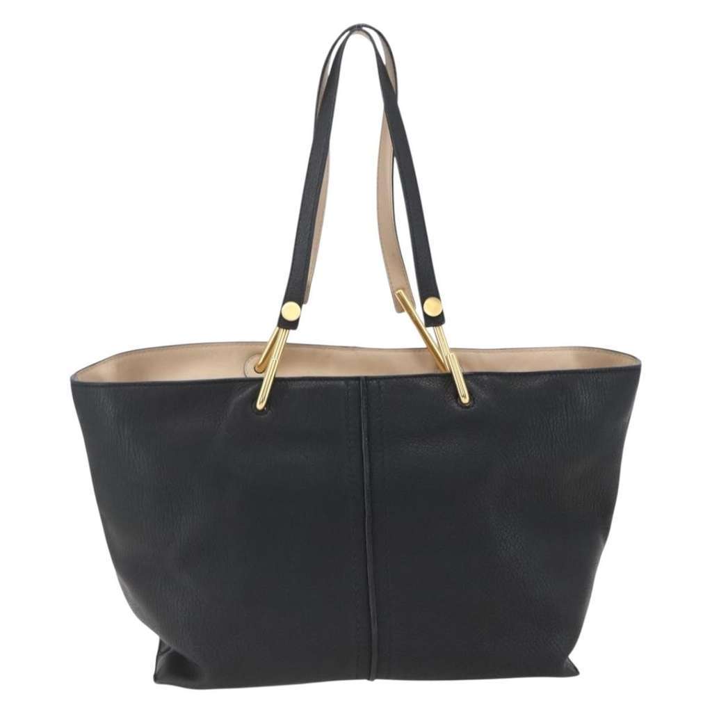 Chloe Keri Tote Black Leather Good condition - Back View
