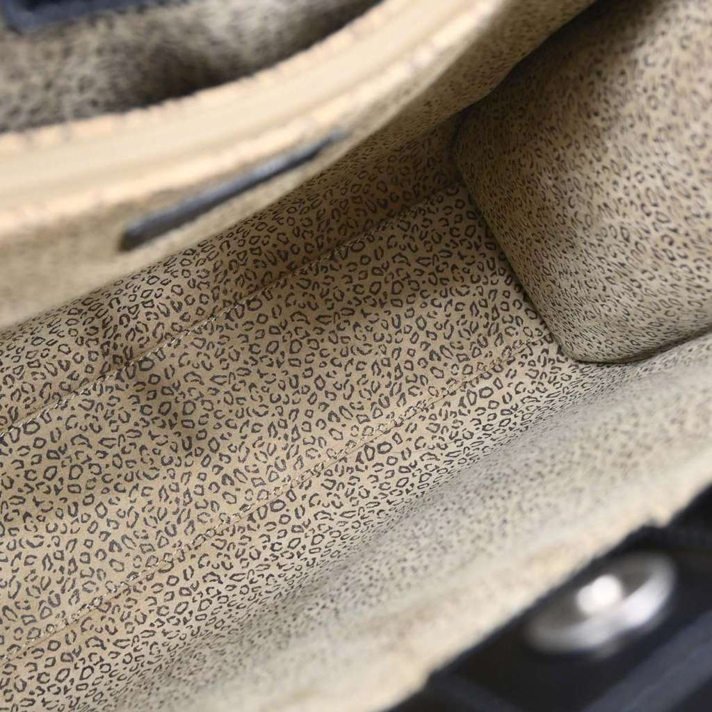 Cartier Panthère Tote bag Black Leather Good condition - Inside View