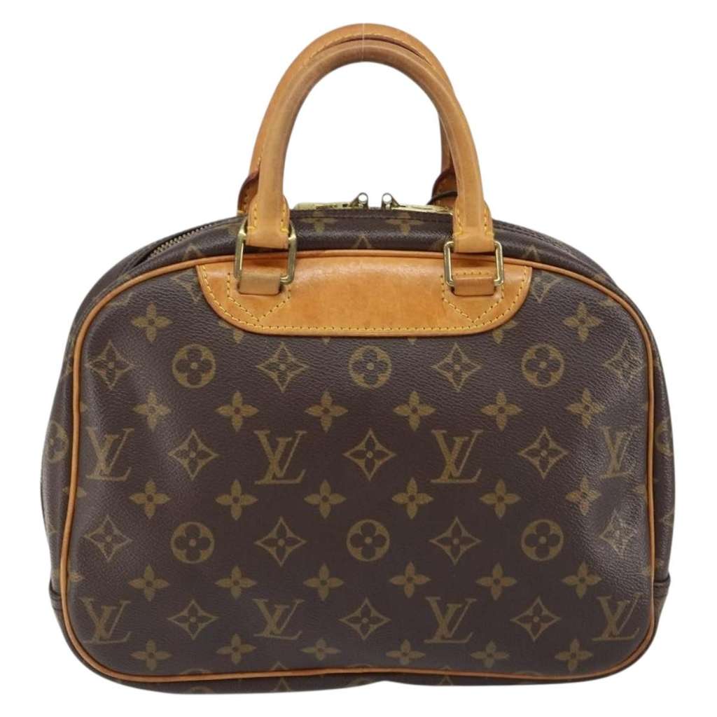 Louis Vuitton Trouville Handbag Brown Canvas Good condition - Back View