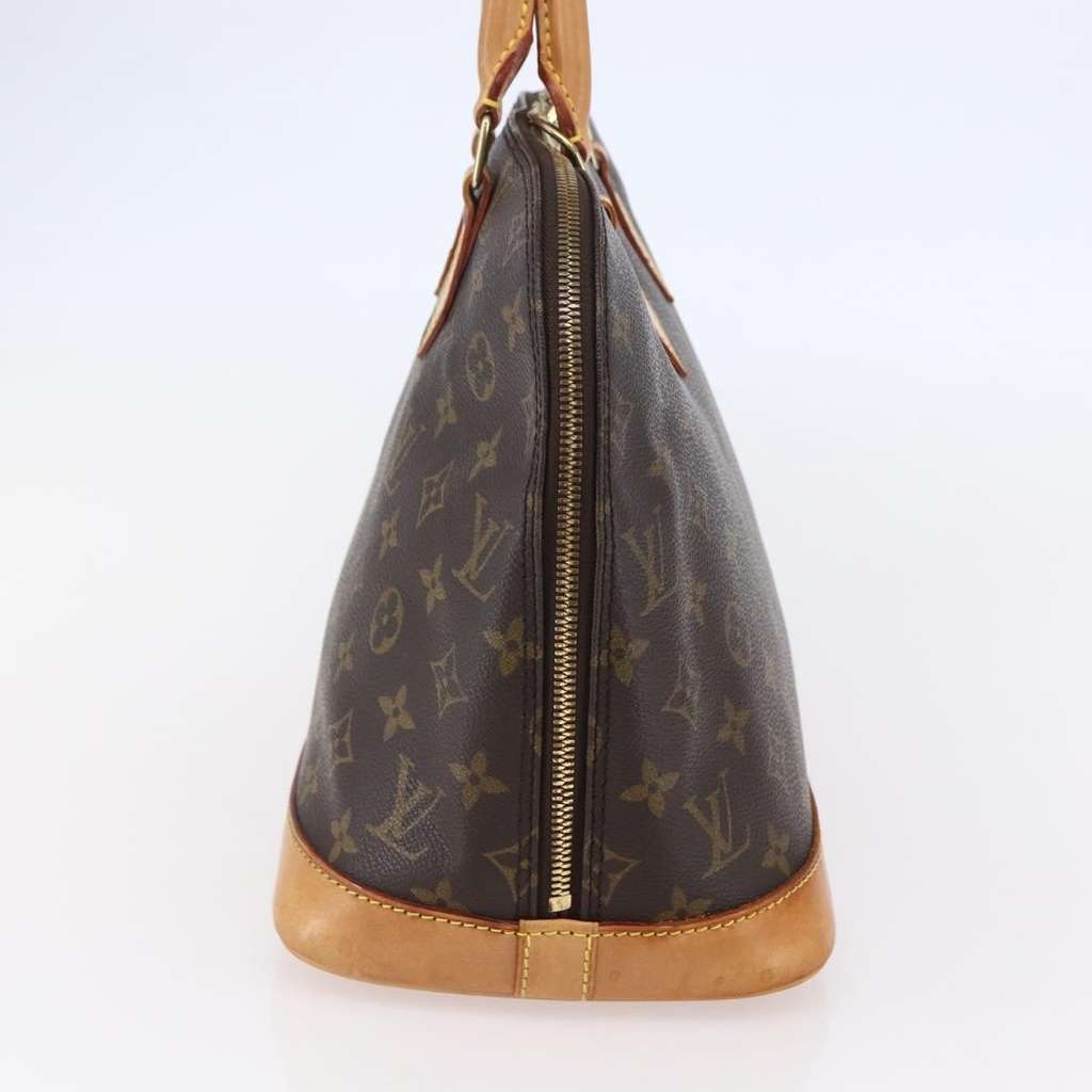 Louis Vuitton Alma Handbag Brown Canvas Good condition - Model View