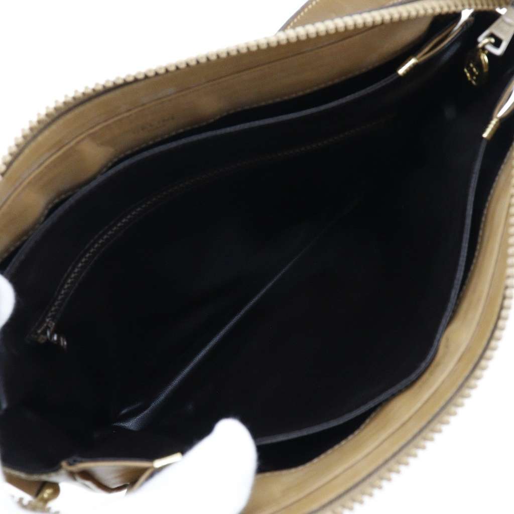 Celine Macadam Shoulder Bag Beige Good condition - Inside View