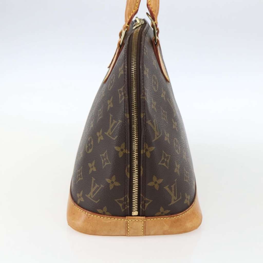 Louis Vuitton Alma Handbag Brown Canvas Fair condition - Inside View