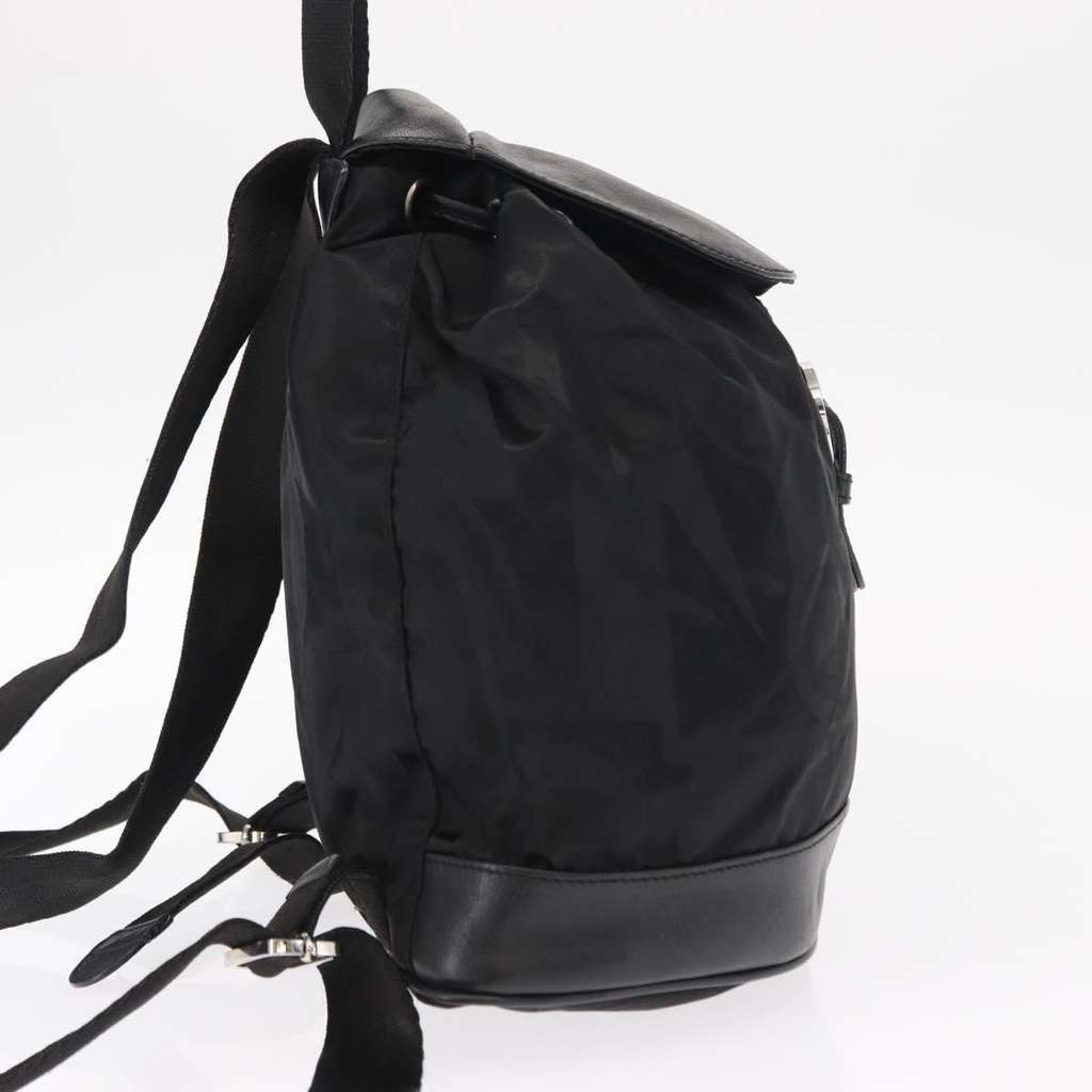 Salvatore Ferragamo Gancini Backpack Black Good condition - Model View