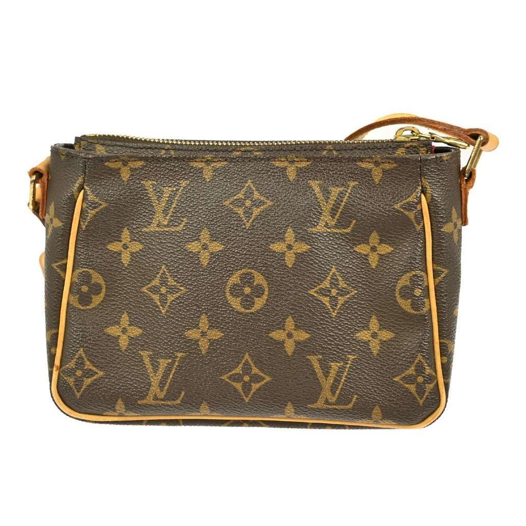 Louis Vuitton Viva Cite Handbag Brown Canvas Good condition - Back View
