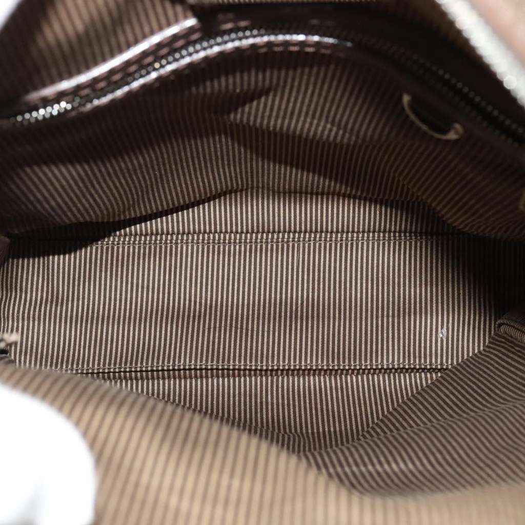 Louis Vuitton Bequia Porte-Documents Handbag Brown Leather Good condition - Box View