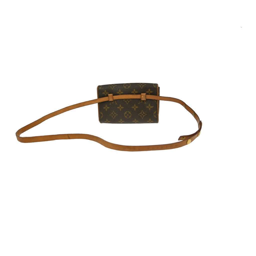 Louis Vuitton Florentine Waist Bag Brown Canvas Fair condition - Back View