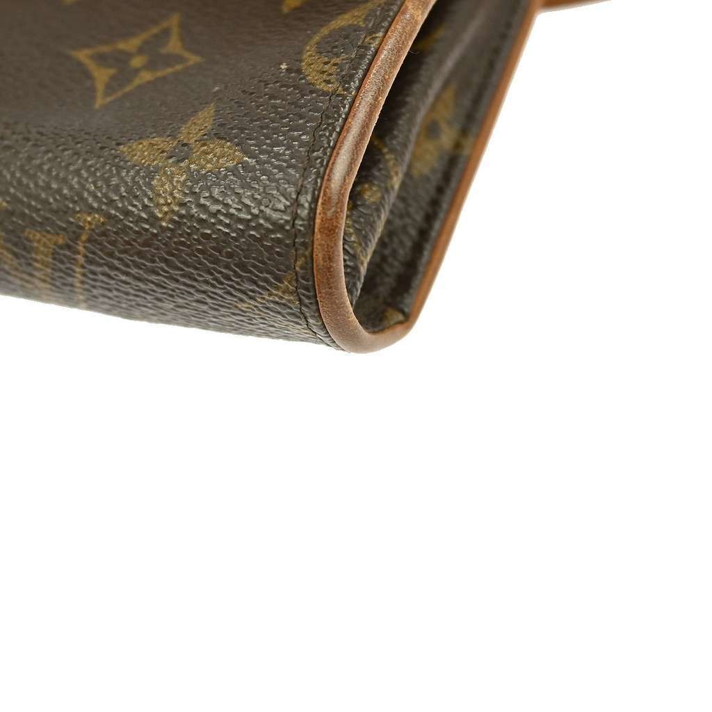 Louis Vuitton Florentine Waist Bag Brown Canvas Fair condition - Box View