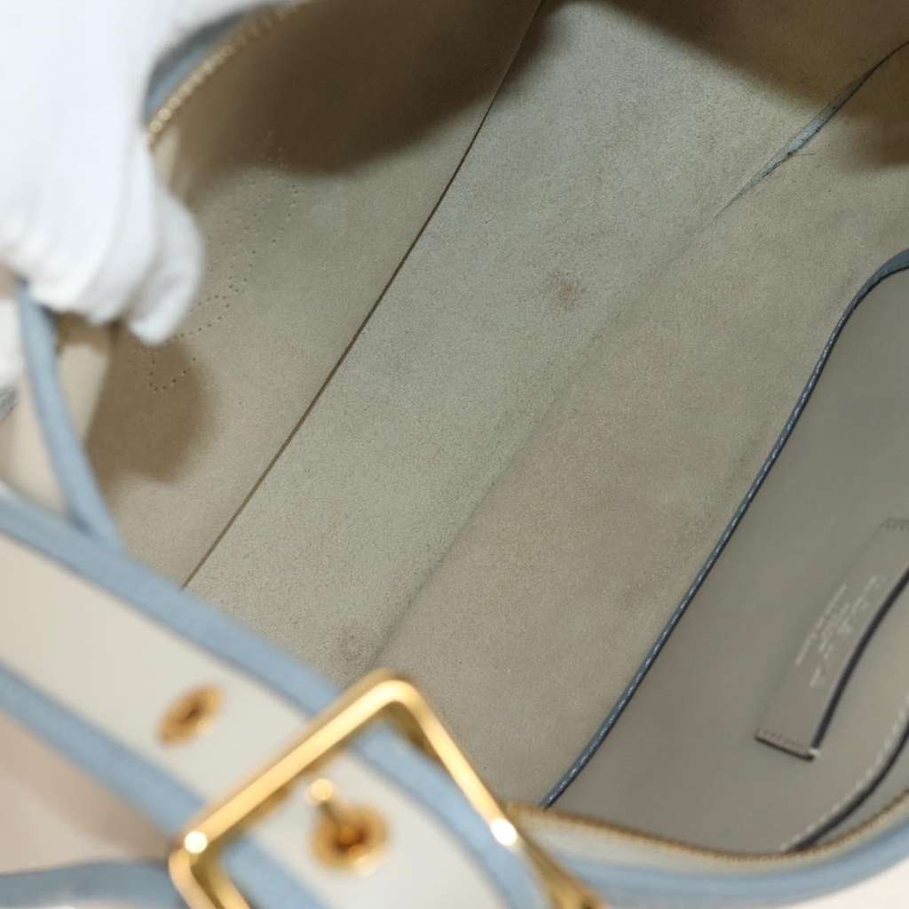 Loewe Vintage Shoulder Bag Beige Leather Good condition - Box View