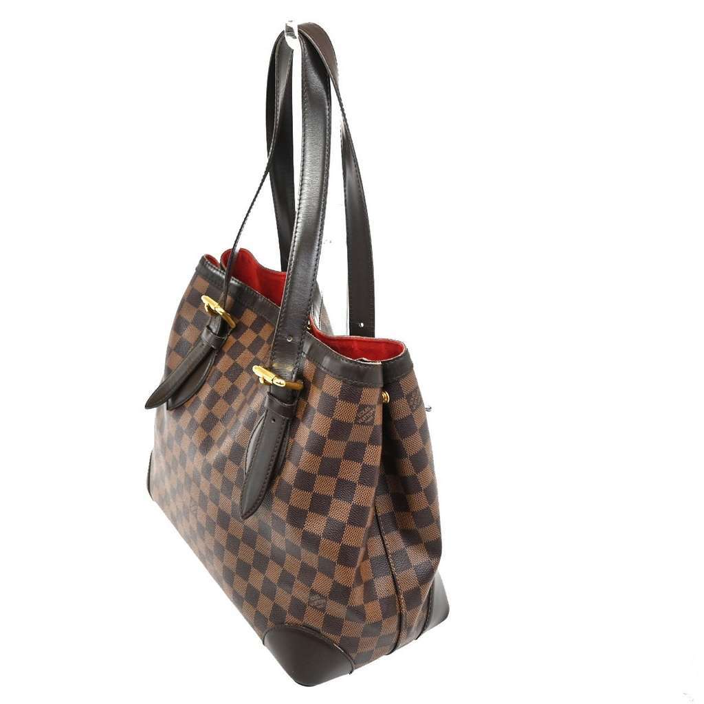 Louis Vuitton Hampstead Handbag Brown Canvas Good condition - Model View