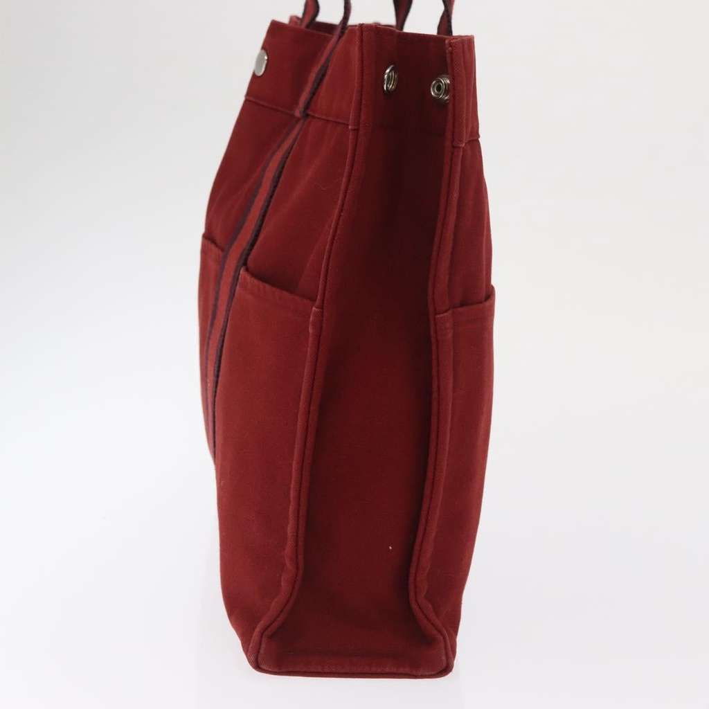 Hermès Fourre Tout Tote Red Canvas Good condition - Inside View