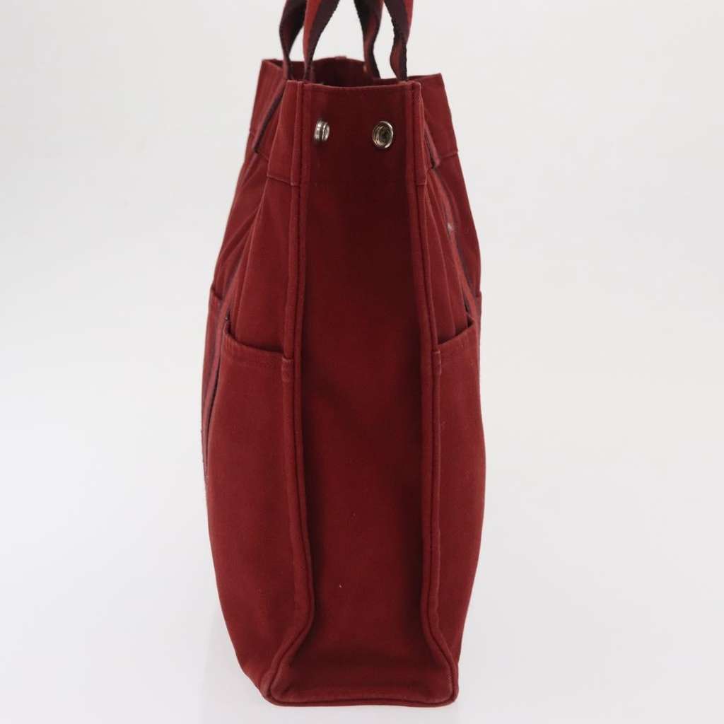 Hermès Fourre Tout Tote Red Canvas Good condition - Model View