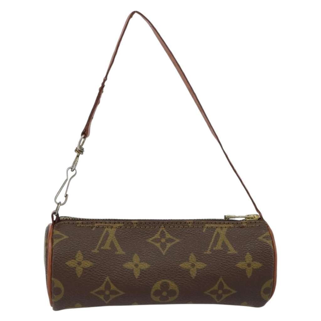 Louis Vuitton Papillon Pochette Brown Canvas Good condition - Back View