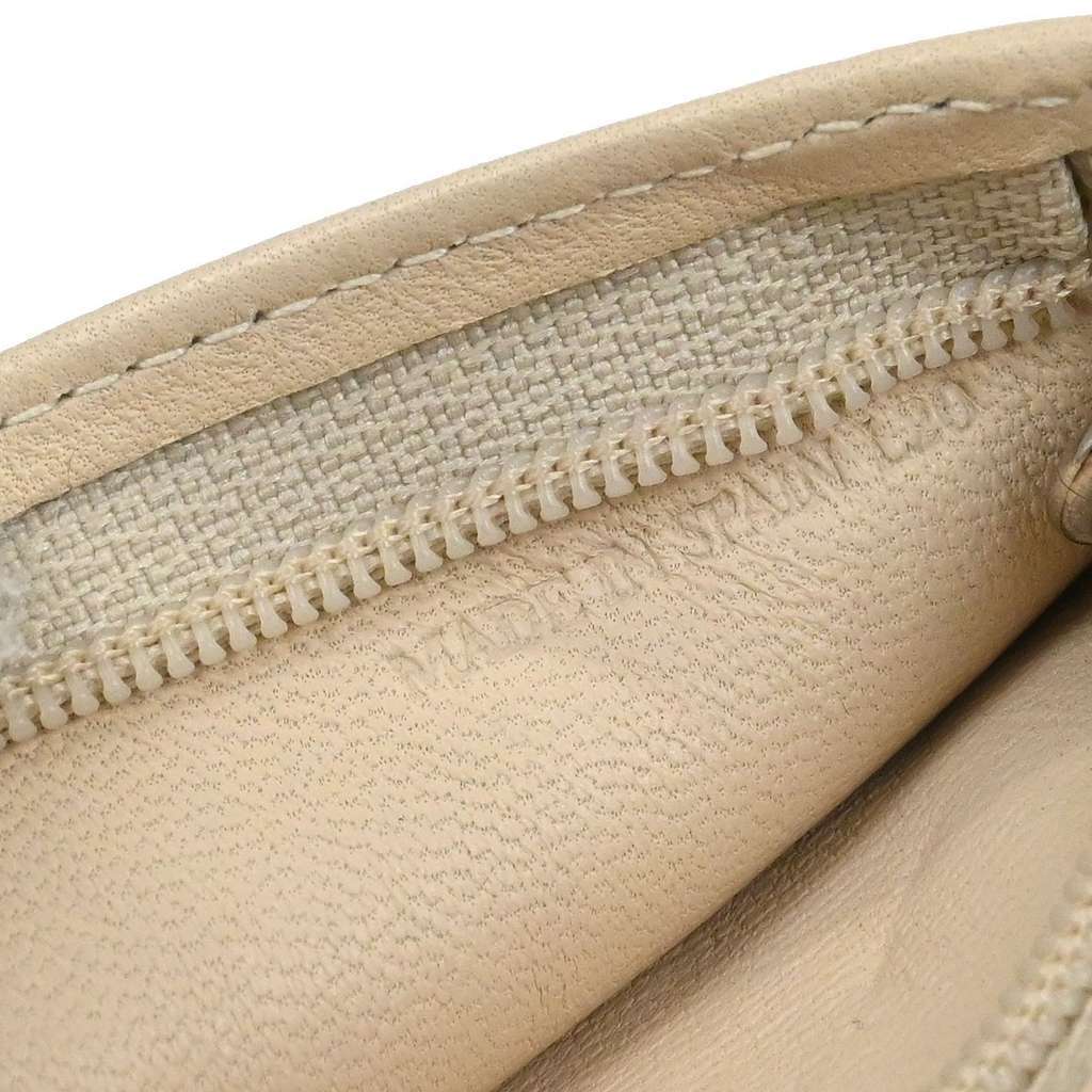 Loewe Anagram Wallet Beige Leather Good condition - Box View