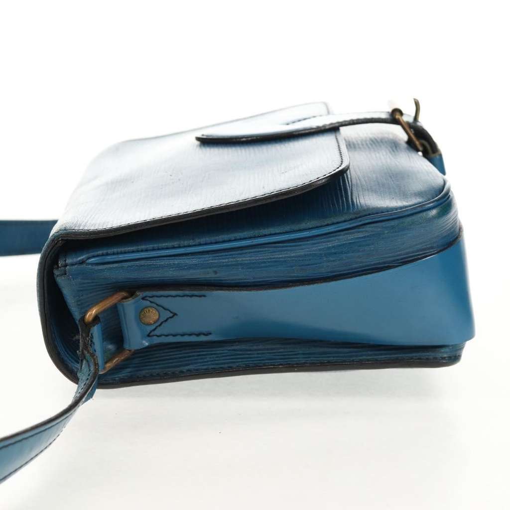 Louis Vuitton Cartouchiere Handbag Blue Leather Fair condition - Inside View