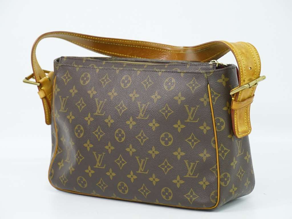 Louis Vuitton Viva Cite Handbag Brown Canvas Good condition - Back View