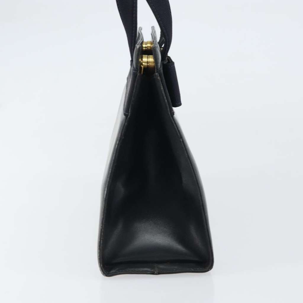 Salvatore Ferragamo Convertible Vara Bow Tote Navy Leather Good condition - Inside View