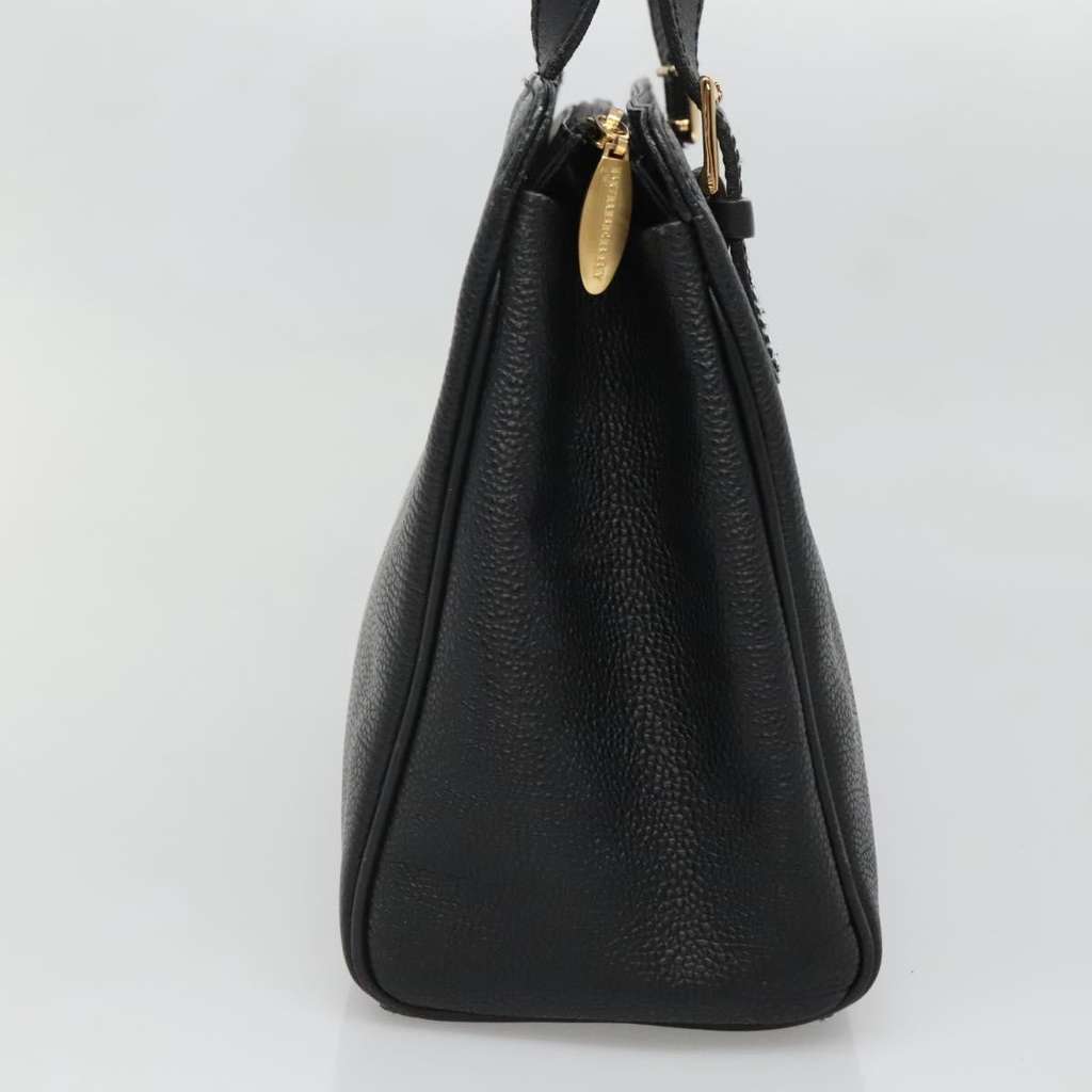 Burberry Vintage Handbag Black Leather Good condition - Inside View