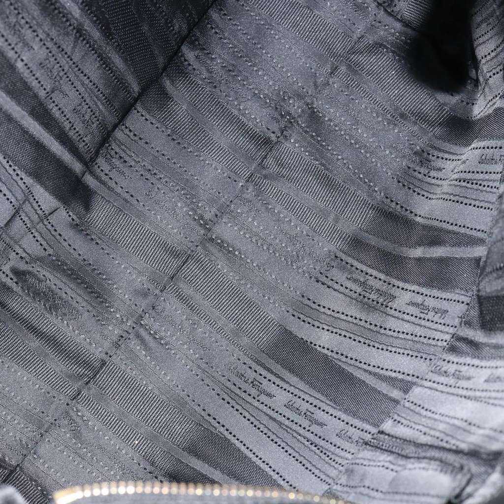 Salvatore Ferragamo Vala tote Black Good condition - Box View